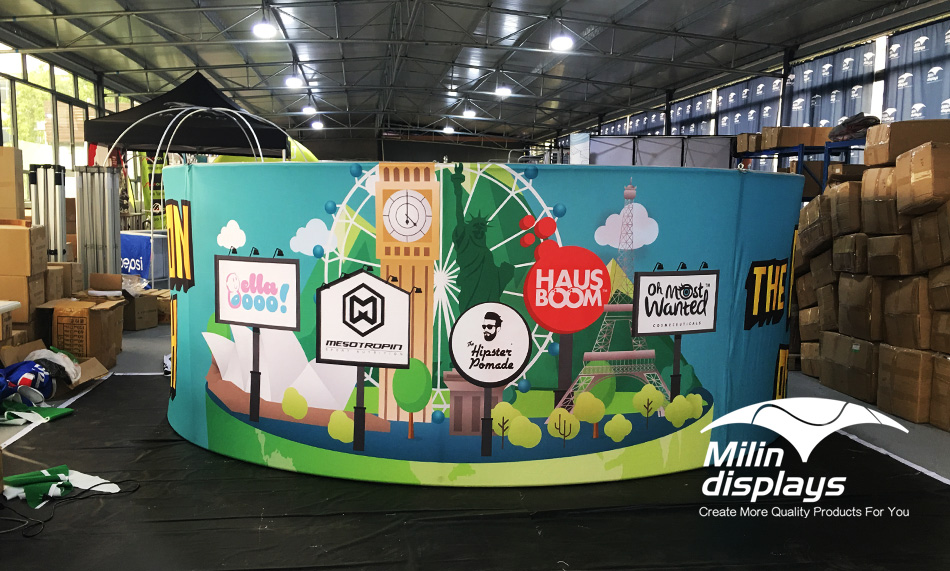 Tension Fabric Hanging Banners, Hanging signs, Exhibition booth, Trade Show Display, Backdrops backdrop stand.